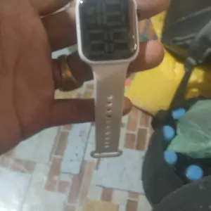 KJ Jam Tangan LED Digital Pria Wanita Rubber Electronic Fashion Couple Anak Remaja Premium JF073