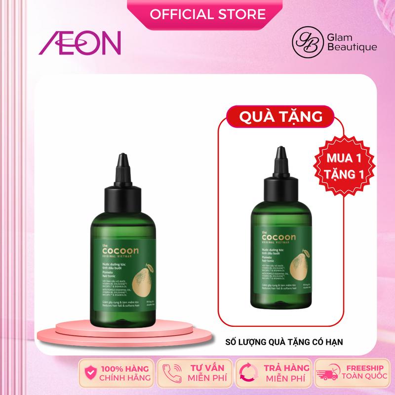 Cocoon Nước Dưỡng Tóc Tinh Dầu Bưởi 140ml Glam Beautique