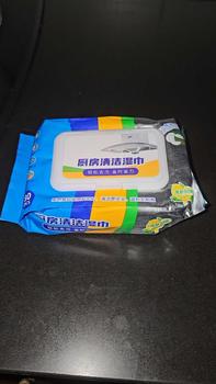 Product Review of [PAPET ISI 3PACK] Tisu Basah Dapur  Pembersih Kompor Minyak Panci Meja Berisi Cairan Sabun 1Pack Isi 80Lembar Tissue from P**i U**i 0