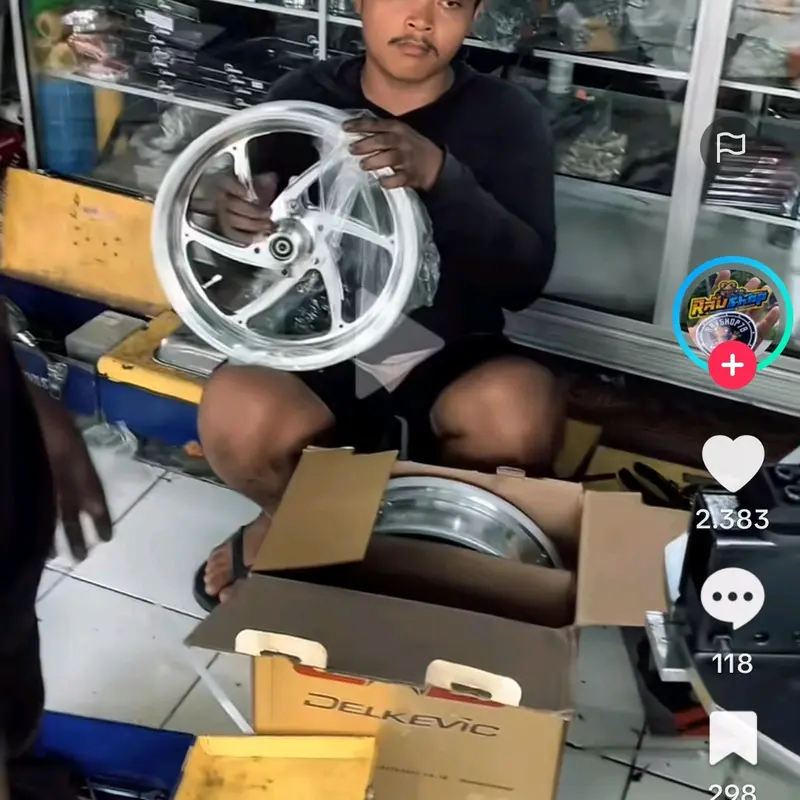 RCB racing team + velg Rcb Motorcycle + cakram RCB 3
