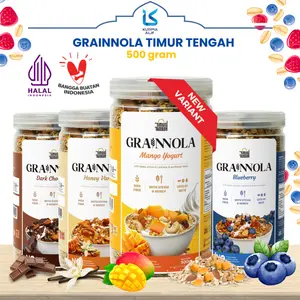 Granola Timur Tengah 500 gr Oatmeal Isi Lengkap Almond Mete Dried Fruit