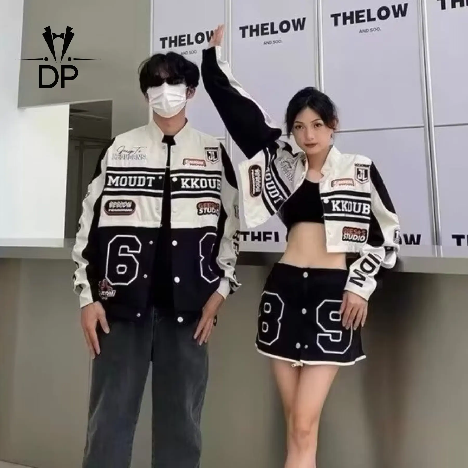 American Vintage Detachable Couple Jacket Fashion Loose High Quality Varsity Jacket Unisex