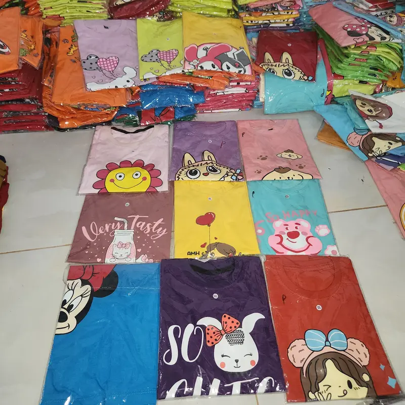 Paket Koas anak cewek murah banget bahan adem 3