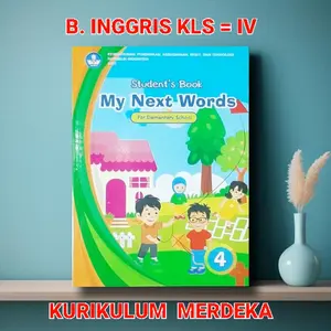 B. INNGGRIS SD Kelas 4 KURIKULUM MERDEKA Soft Cover / SISWA