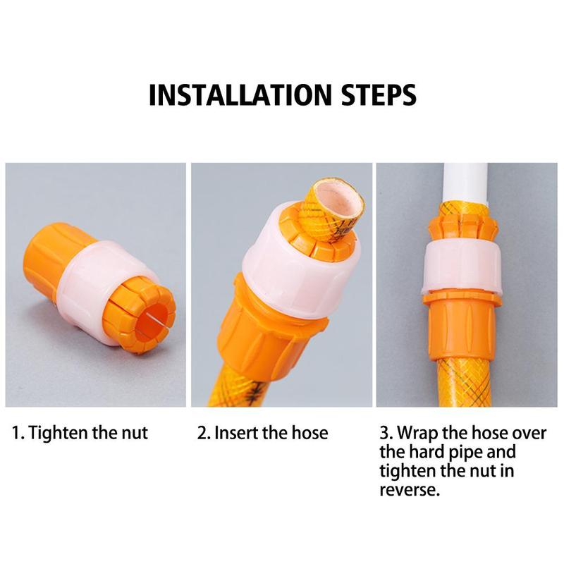 Product Introduction of Water Hose Quick Connectors Universal Faucet Interface Backflow-proof Irrigation Fast Joints Garden Watering Pipe Accessory 20