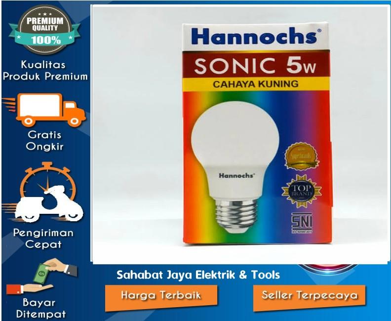 Lampu LED Hannochs SONIC 3/ 5/ 7/ 9/ Watt Capsule LED | Putih 6500K Cool DayLight / Kuning 3000K Warm White 3