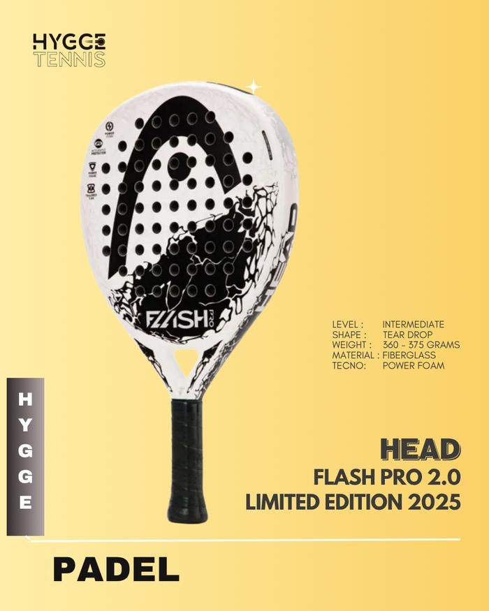 Promo HEAD Flash Pro 2.0 (Limited Edition 2025) - Raket Padel - Jakarta ...