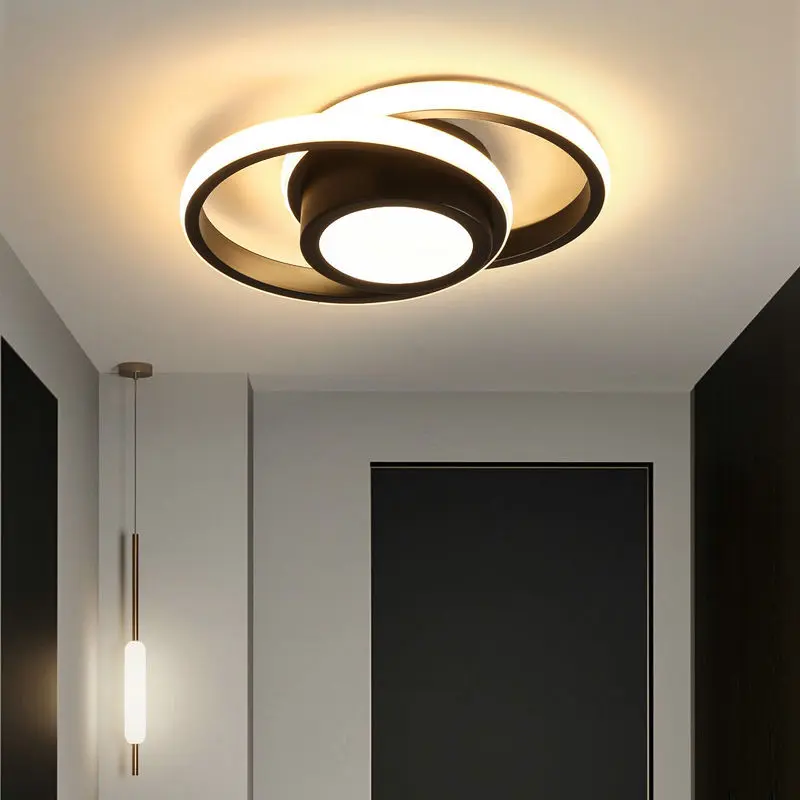 【Ready COD】Lampu Plafon 3 Warna LED Ceiling Lamp Sederhana Modern Lorong Koridor Ruang Tamu Balkon Lampu Gantung 3 Colors Lampu Plafon LED Ceiling Light Lampu Hias Gantung Rumah Ruang Tamu Kamar Minimalis Tempat Lampu Plafon Ceiling Lamp aesthetic Room 7