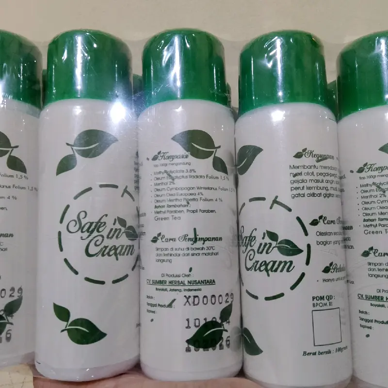 Safe in cream || Cream Herbal multifungsi Sumbawa Oil 3