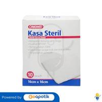 Gambar ONEMED KASA STERIL 16 X 16 CM BOX 10 PCS dari Apotek Zoya by GoApotik Kota Tangerang 2 Tokopedia