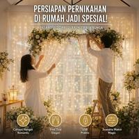 Gambar Vinnatsu Lampu Tirai LED Air Terjun Tirai Dongeng USB Remote Control Waterproof Dekorasi Pernikahan Dekorasi Pesta 3M×3M 300Leds 8 Mode - Warm-300*200cm dari Vinnatsu Kab. Tangerang 4 Tokopedia