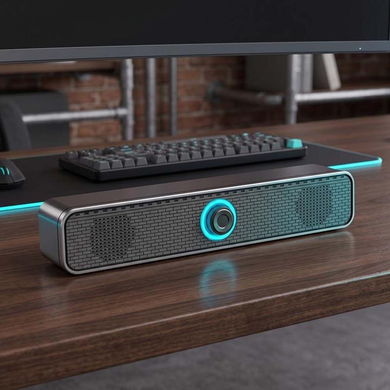 Âm thanh vòm Cấp nguồn qua USB Soundbar cho máy tính Âm thanh vòm Rạp hát tại nhà Loa Soundbar Soundbar có dây Dành cho Laptop