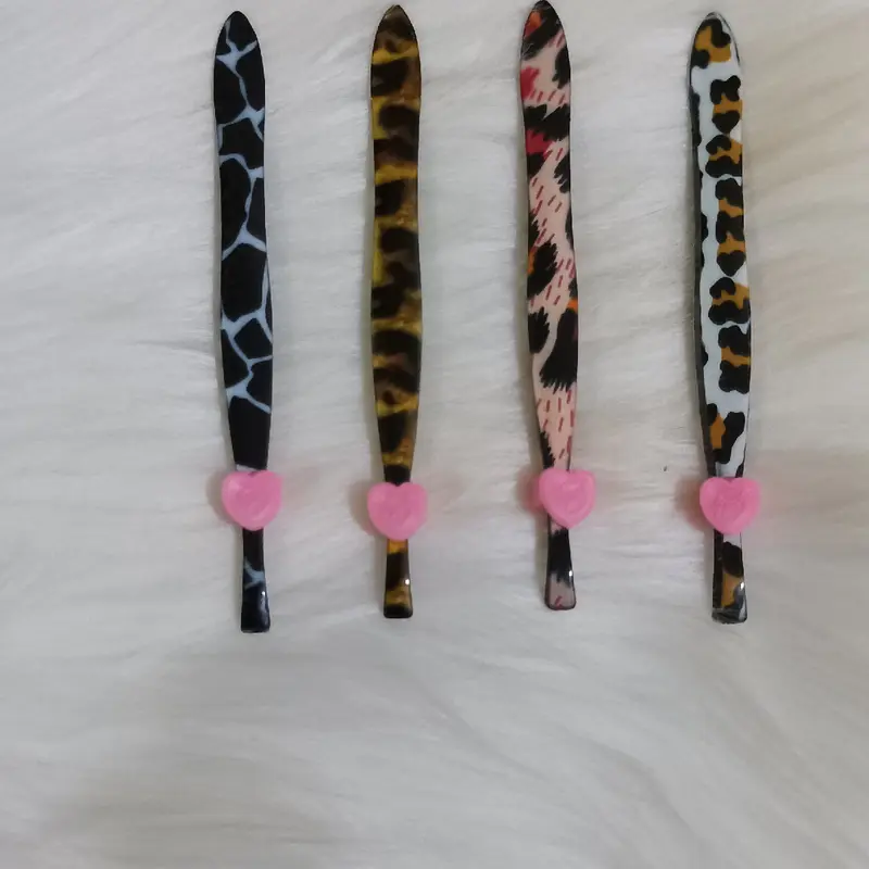 Pinset bulu mata motif penjepit bulu mata eyelash extension 2