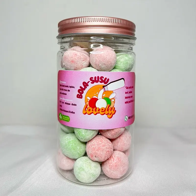 Bolsu by lovely/bolsu kaka/bolsu bandung/jajanan sehat/bolsu Candy Snack Permen Toples Cemilan 1