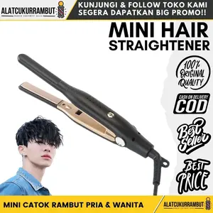 Catok Rambut Mini Pria Catokan Mini Rambut Catok Rambut Pria Hair Straightener Sisir