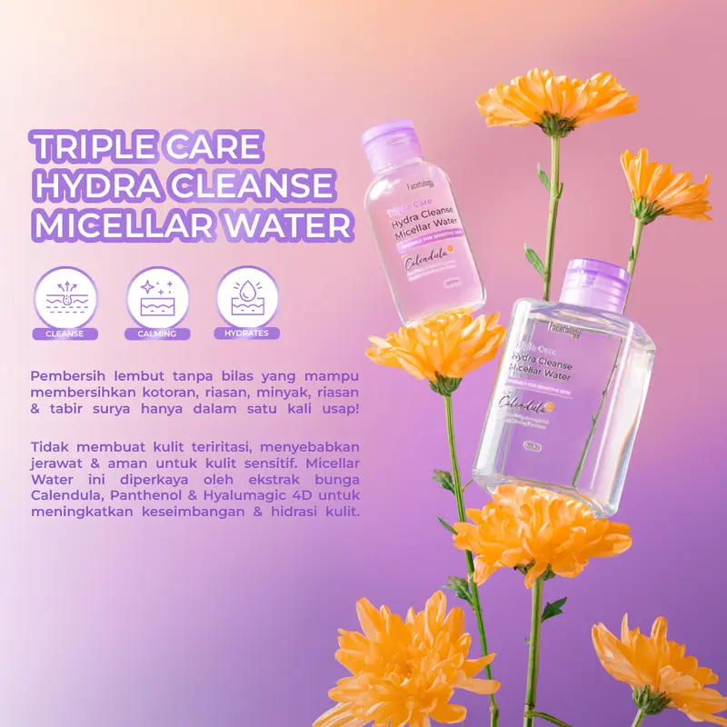 FACETOLOGY Micellar Water-Pembersih Make Up 2