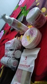 Product Review of NEW PRODUCT-PAKET BUNDLING TONER BADAN ARTHA LDT ( 1 paket badan lengkap + body toner + aha body serum) [Soap Kosmetik Mencerahkan] from e**a a**a 0