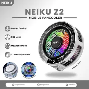 NEIKU Z1 SEMICONDUCTOR MAGNETIC FANCOOLER FUNCOOLER PHONE COOLER WITH RGB LED ORIGINAL