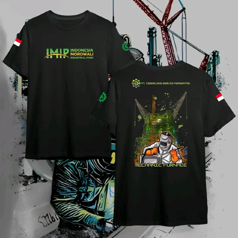Kaos IMIP Premium Cotton Combed 24s Pria lengan pendek 1