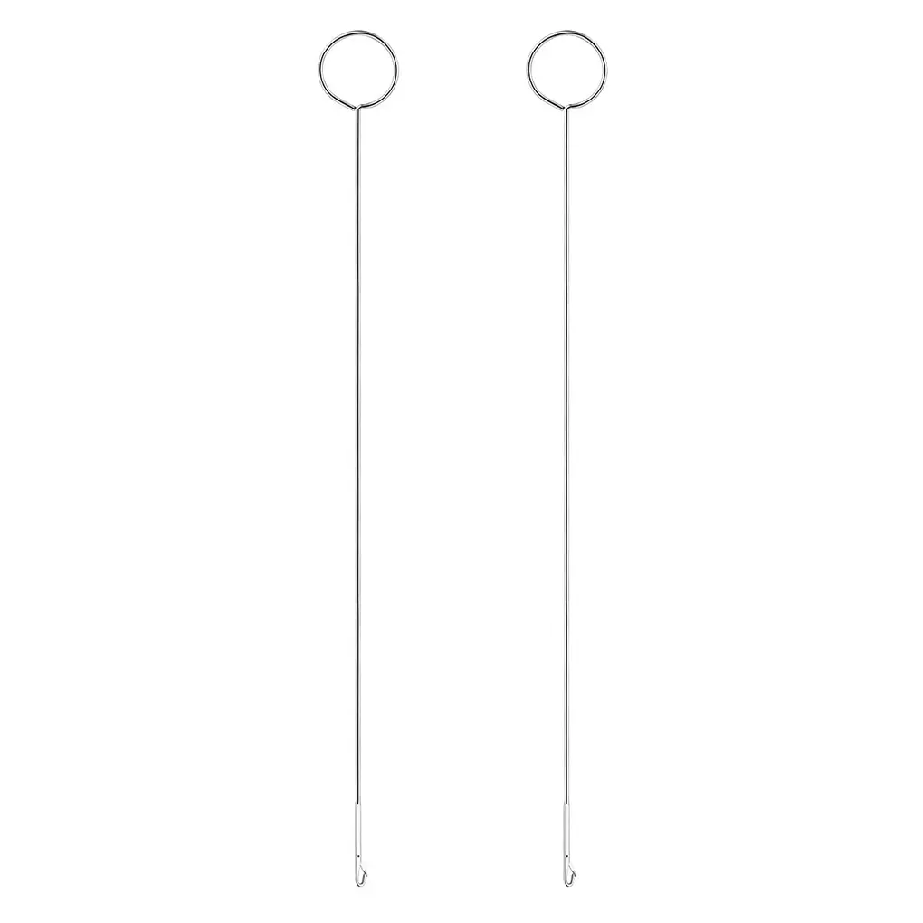 Sewing Loop Turner Fabric Tube Strap Stainless Turning Hook Embroidery Sewing Tool
