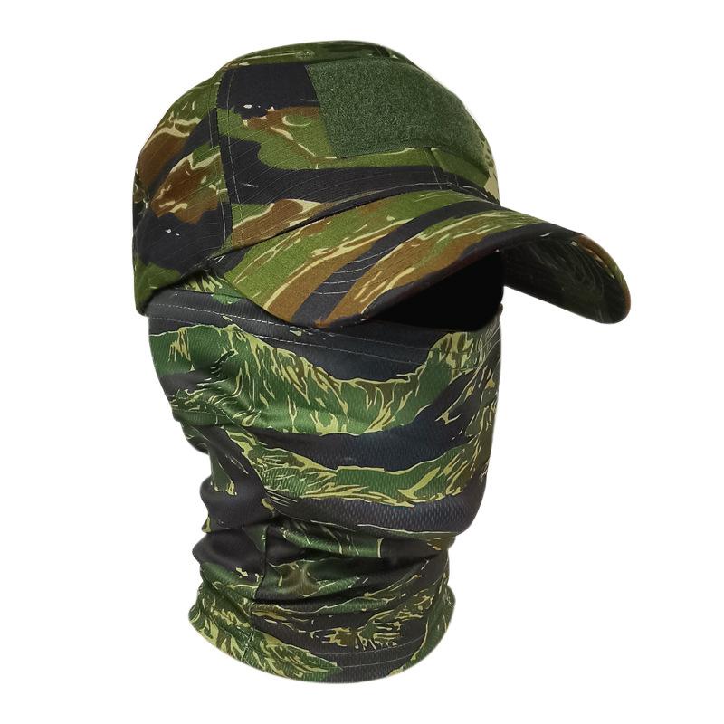 Product Introduction of Mũ Rằn Ri Cho Nam, Balaclava Đi Bộ Đường Dài Trong Rừng, Che Toàn Bộ Khuôn Mặt, Mũ Đội Đầu Quân Đội, Mũ Đạp Xe Thoáng Khí Cho Nam, Chống Tia UV, Mùa Hè 23