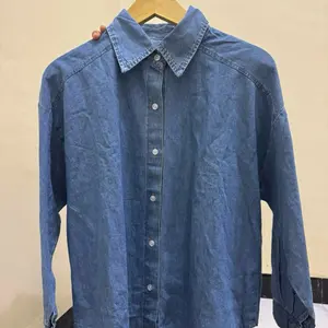 Baju kemeja jeans import premiun, bagus