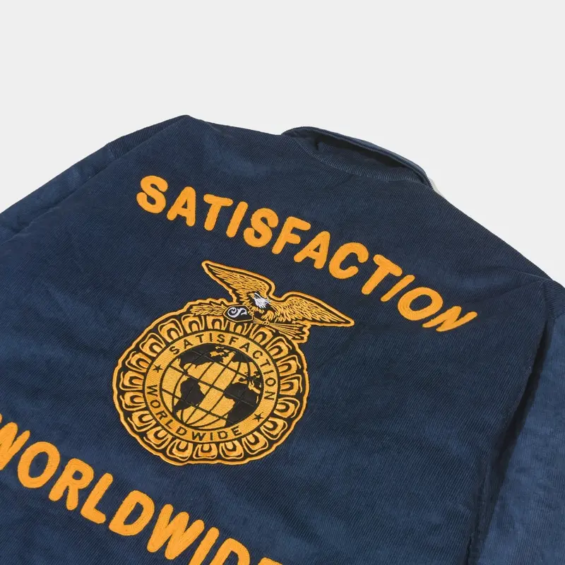 Satisfaction Work Jacket Corduroy W.R.W.D Navy 2