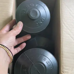 barbel dumbell kosongan/klontongan 5kg (1pcs) BAHAN DI JAMIN KUAT ANTI PECAH Gym Olahraga Otot Alat