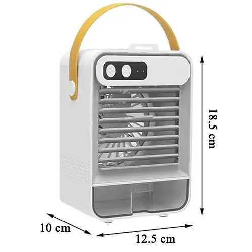 Fan Air Conditioning Mini Fan Rechargeable Kipas AC Cas Portable 0937