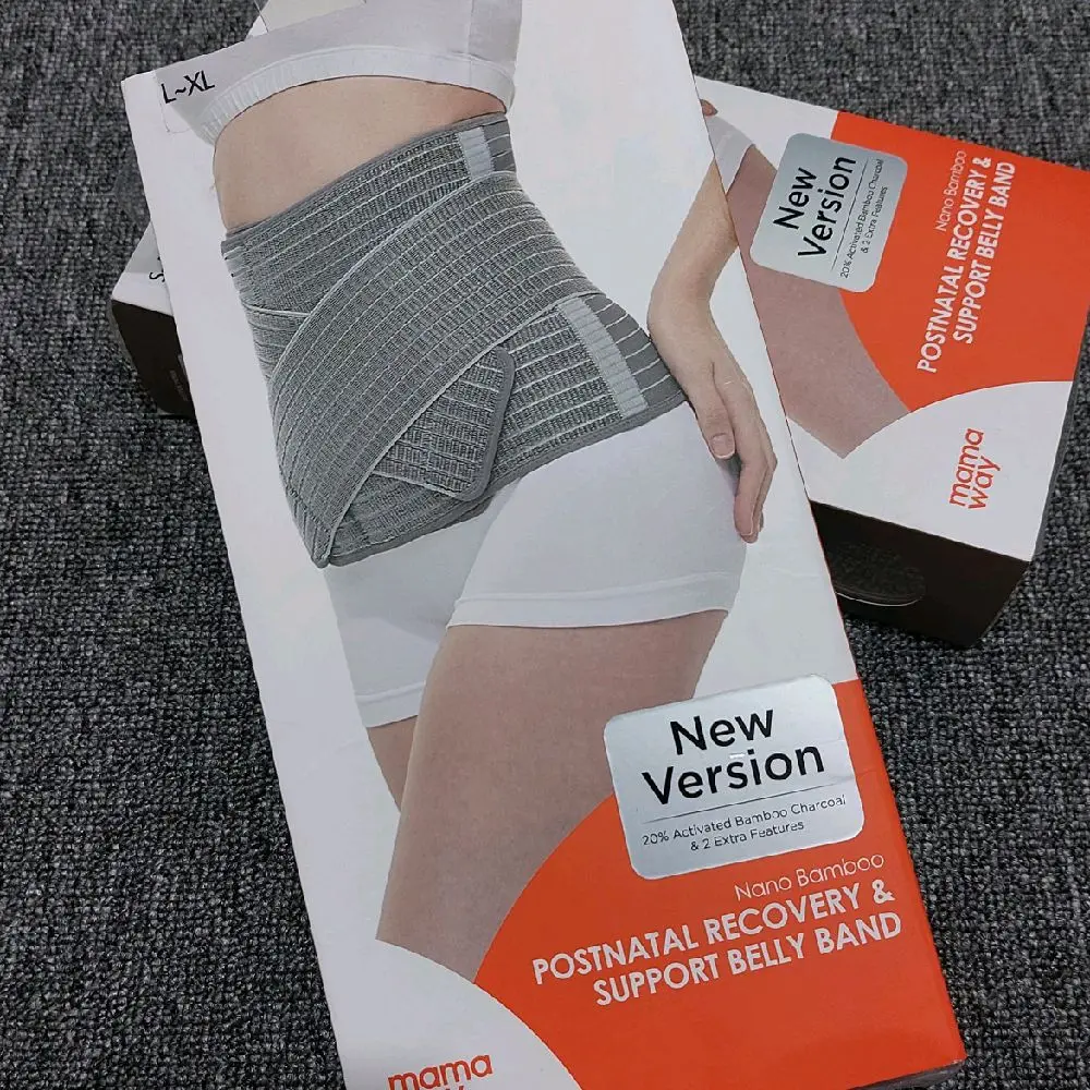 Mamaway [ L - XL ] Korset Pelangsing Pasca Melahirkan Fast Slim Anti Bakteri & Aman Untuk Caesar Sabuk Ibu Perut Bayi Hamil