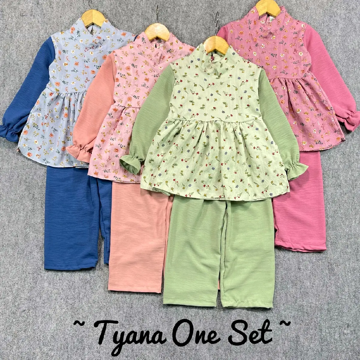 One set tyana Anak perempuan (2Pcs) Fashion