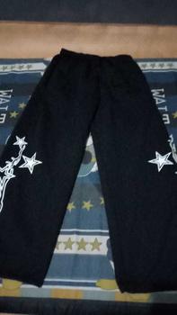 Product Review of BAGGY STAR PANTS CELANA KULOT OVERSIZE Panjang celana skena Wanita Pria Lembut unisex from C**z 0