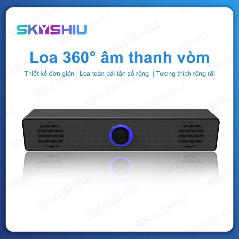 Loa máy tính bản nâng cấp Skyshiu E-3351 Dùng cho PC ,Laptop, âm thanh chất…