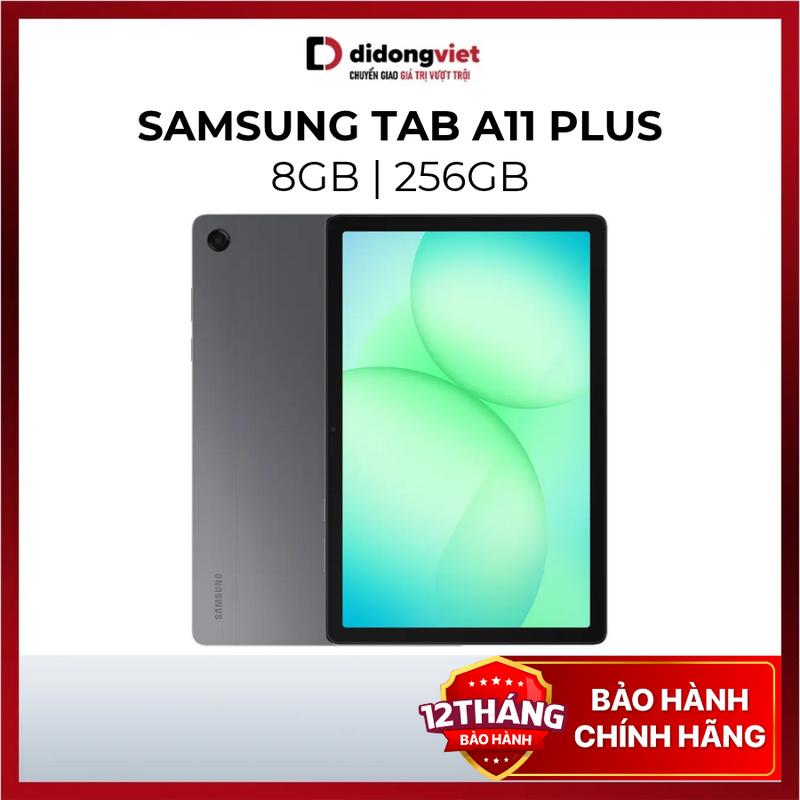 Máy Tính Bảng Samsung Galaxy Tab A11 Plus Wifi 8GB | 256GB - Màn Hình 11", 7040mAh