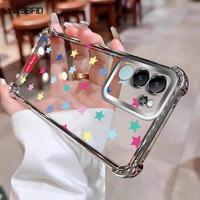 Gambar YWSBFID Casing Hp Untuk VIVO V29 5G V29 Pro 5G Case pola Bintang berwarna kasing Kemewahan tinggi Kasus keras ponsel transparan berlapis anti jatuh empat sudut baru Casing - Gaya1, VIVO V29 5G dari YWSBFID MALL Kab. Tangerang 1 Tokopedia