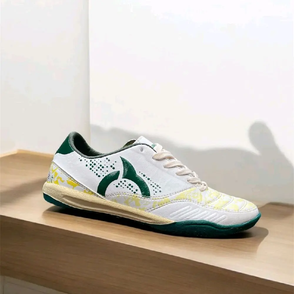 Sepatu Futsal Ortus Jagosala V2 Crem Hijau - Sepatu Futsal Terlaris untuk Performa Tinggi - Boots