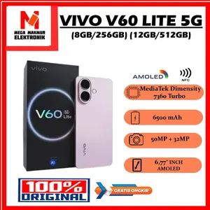 VIVO V60 LITE 5G 8GB / 256GB - GARANSI RESMI