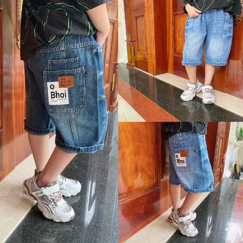 DEAL MỞ BÁN 2026 Quần Ngố Jean Bé trai Hanna Xuka MA8803 Chất Liệu Jean Mềm Mại Phong Cách Thời Trang 2 Màu 11-19 13kg-62kg