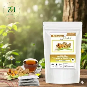 Sehatku Herbal Teh Serai Kunyit Jahe isi 20 Tea Bag Minuman Herbal Instan