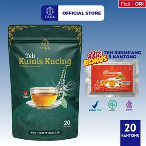 OTRA Teh Kumis Kucing Premium 20 Kantong Untuk Melancarkan Urine dan Saluran Kemih