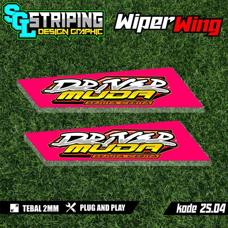 COD wiper wing mobil truk dan pick up banyak pilihan warna kode 25.04 8
