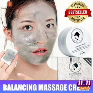 SIMU Krim alat Detox krim detox cream purify balance cream face massage whitening 70g  Deep Cleansing Blackheads Cream Jerawat Pemutih Wajah