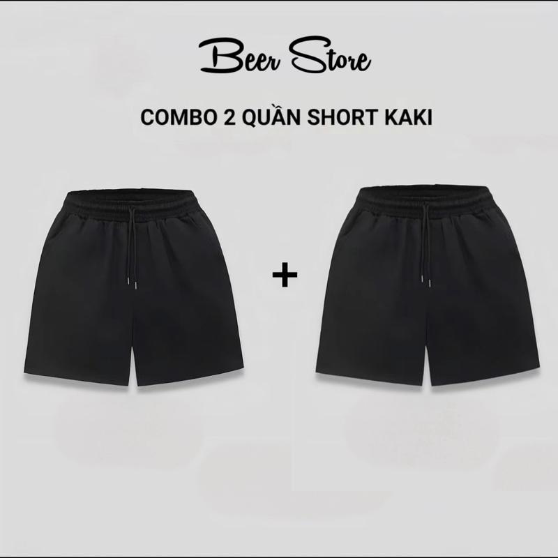 [ Deal Mở Bán ] Quần Short Nam - Chất KaKi Dù - Đơn Giản, Dễ Phối Đồ - By Beer Store