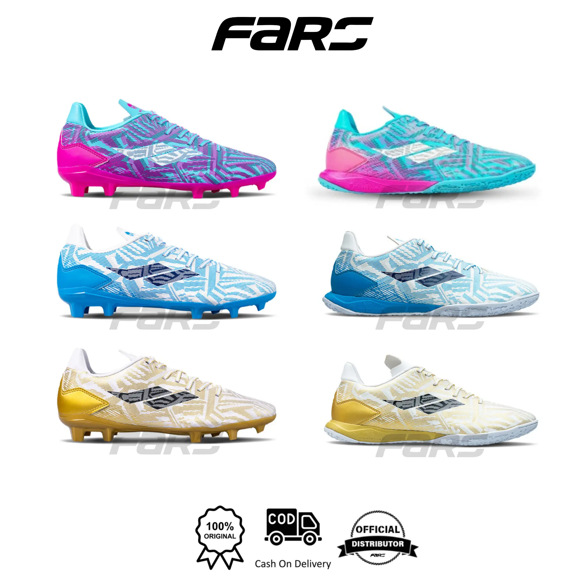 Sepatu Sepak Bola Futsal Mills Vonix FG IN 100% ORIGINAL