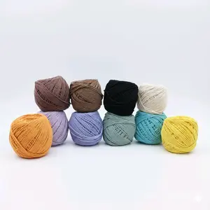 Tali Katun 1,5 mm / 3 ply untuk membuat Tas rajut / crochet bag dan granny square