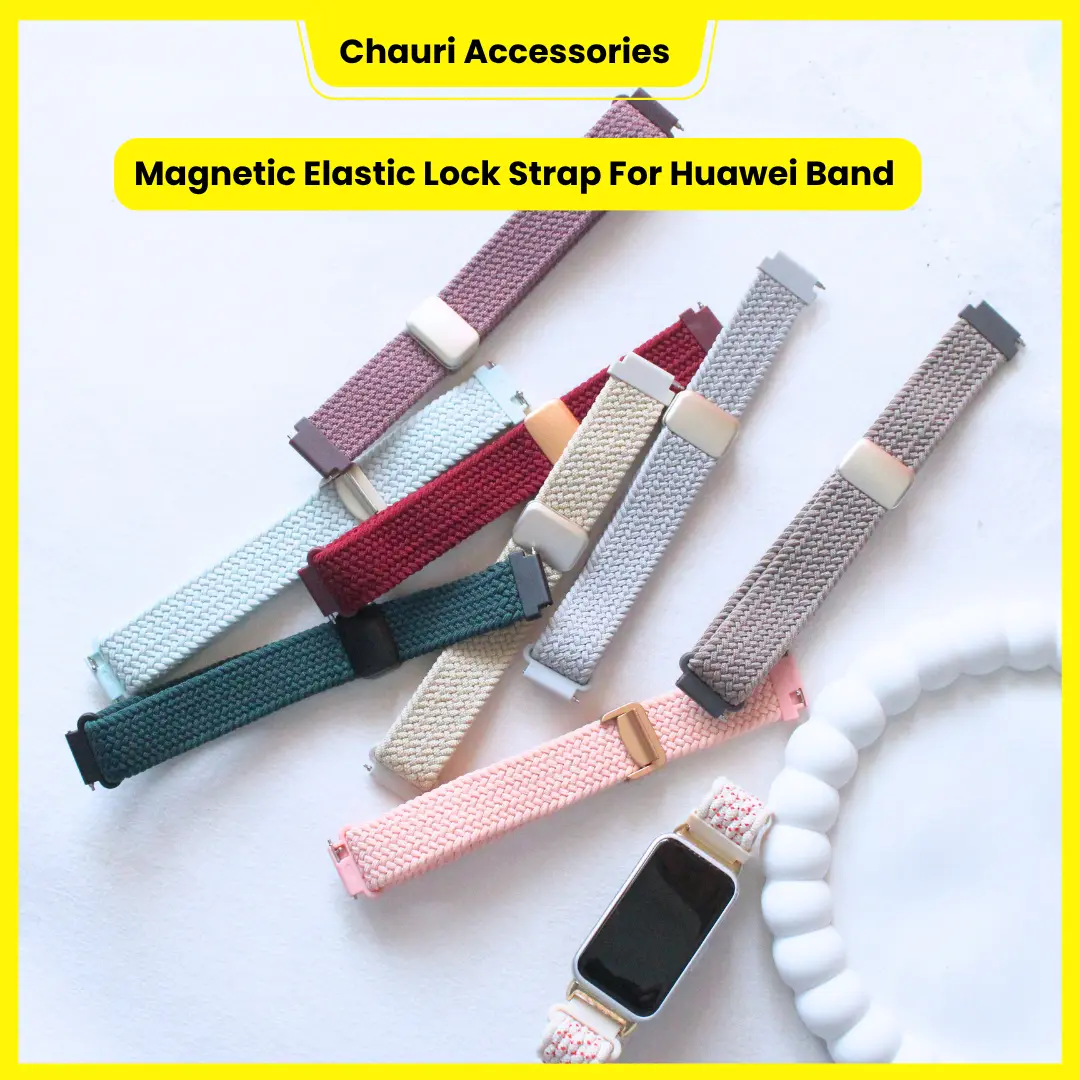 Magnetic Lock Elastic strap for Huawei Band 6 7 8 9 10 11 11Pro