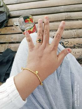 Product Review of gelangrantai mainan 5 sepuh emas 24k lapis Crystal from C**n 0