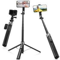 Gambar KNF Concept MS-52 MS52 Pop Up Tripod with Magsafe and Phone Holder, Max 180cm 1/4 Screw Bluetooth Remote K&F Concept dari Astra Foto Kota Administrasi Jakarta Pusat 3 Tokopedia