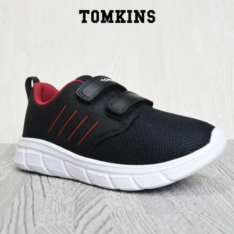 TOMKINS Chimera - Black White Sepatu Anak TK 4