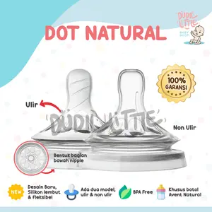 Dot Natural Import Botol Natural Wide Neck Bayi Isi 1 BPA Free